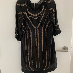 All Saints Beaded Tunic Dress
